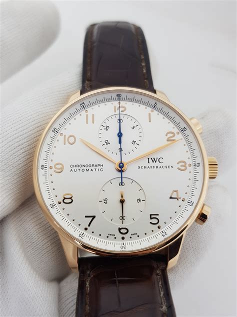 iwc portugieser rose gold|iwc portugieser chronograph.